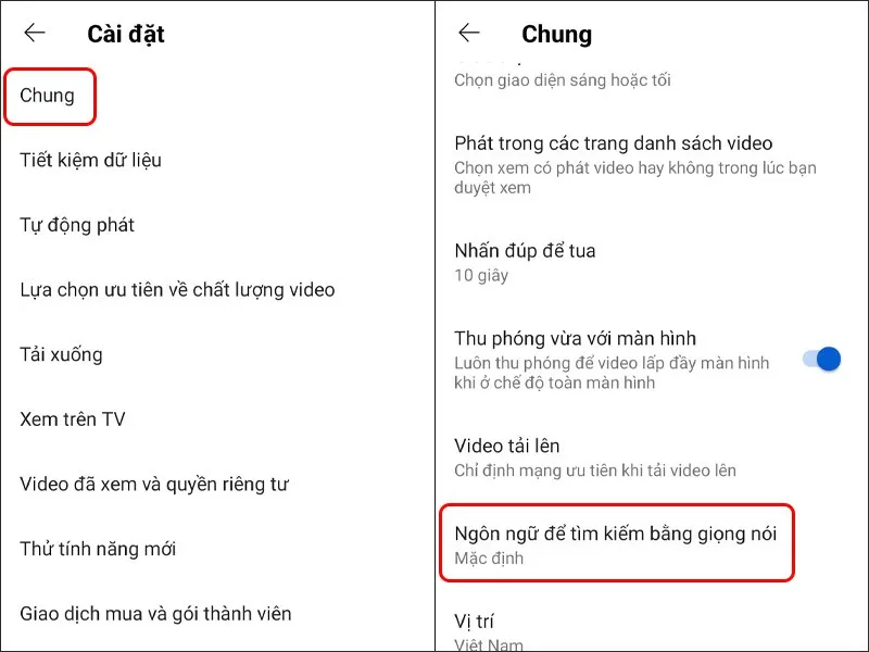 Cách thay đổi ngôn ngữ tìm kiếm bằng giọng nói trên YouTube đơn giản, nhanh chóng