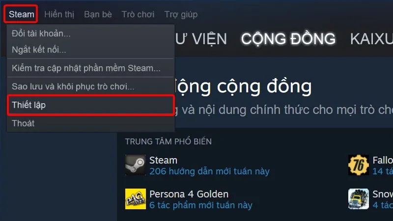 Cách thay đổi nhạc chuông thông báo Steam trên điện thoại, máy tính cực dễ