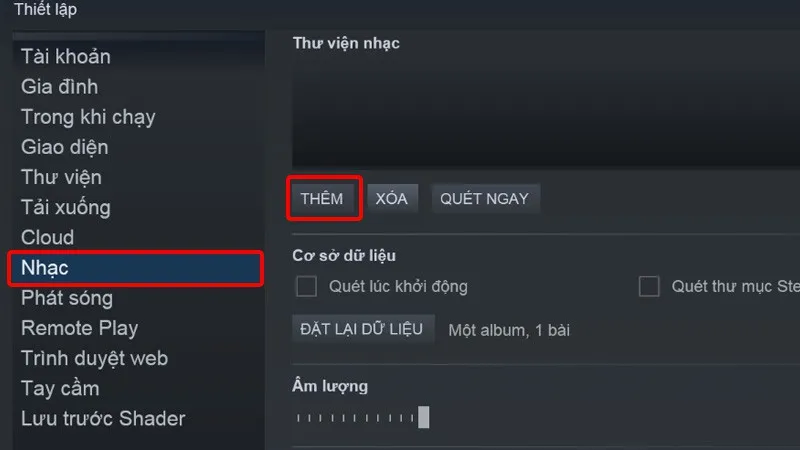 Cách thay đổi nhạc chuông thông báo Steam trên điện thoại, máy tính cực dễ