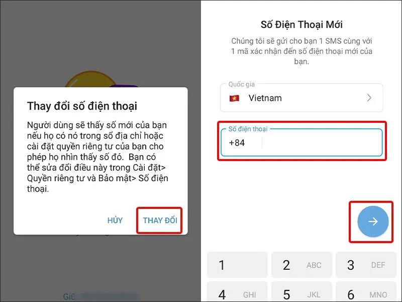 Cách thay đổi số điện thoại Telegram đơn giản và nhanh chóng