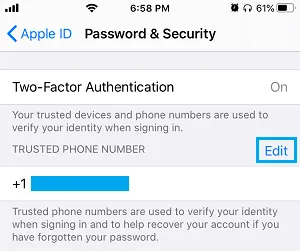 Cách thay đổi số điện thoại xác minh tài khoản iCloud trên iPhone dễ dàng