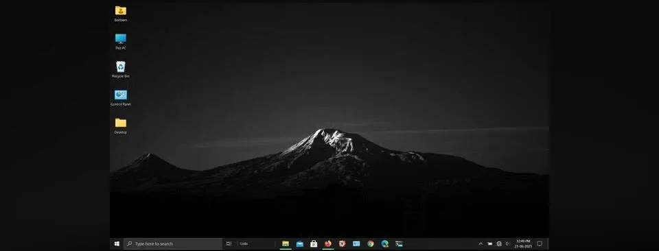 Cách thay đổi Taskbar trên Windows 10 giống Windows 11