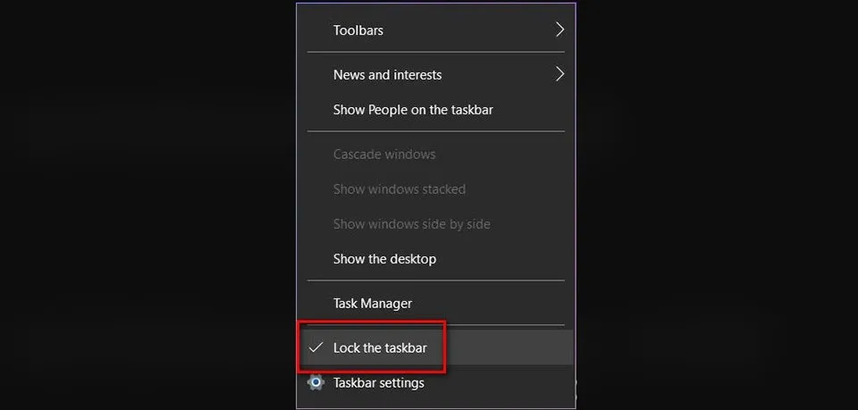 Cách thay đổi Taskbar trên Windows 10 giống Windows 11