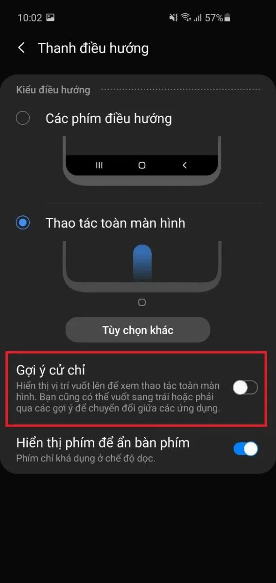 Cách thay đổi thanh điều hướng điện thoại Samsung trong vòng một nốt nhạc