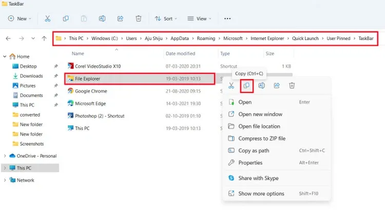 Cách thay đổi thư mục khởi động mặc định trong Windows 11 File Explorer