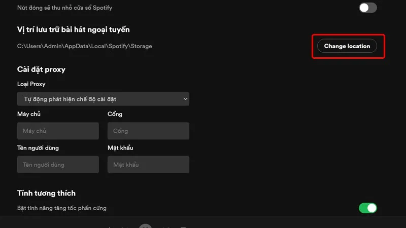 Cách thay đổi vị trí lưu bài hát ngoại tuyến trên Spotify cực dễ