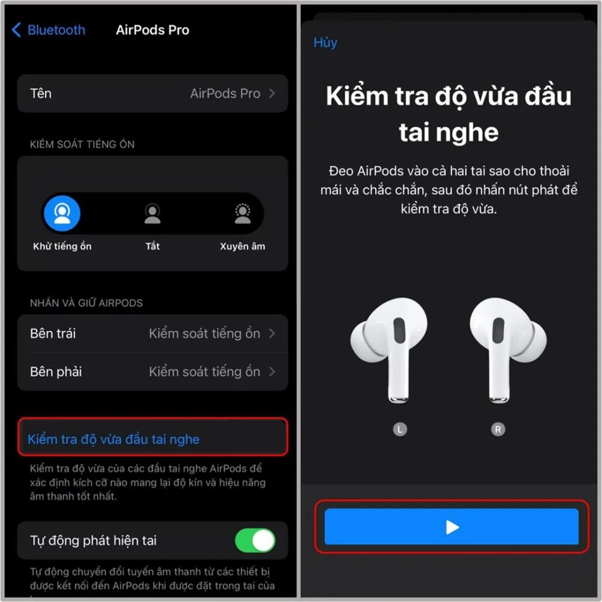 Cách thay núm tai nghe AirPods Pro nhanh gọn chỉ 2 bước