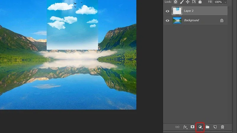 Cách thêm đám mây vào ảnh trong Photoshop cực kỳ đơn giản