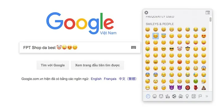 Cách thêm nhanh biểu tượng emoji trên hệ điều hành macOS