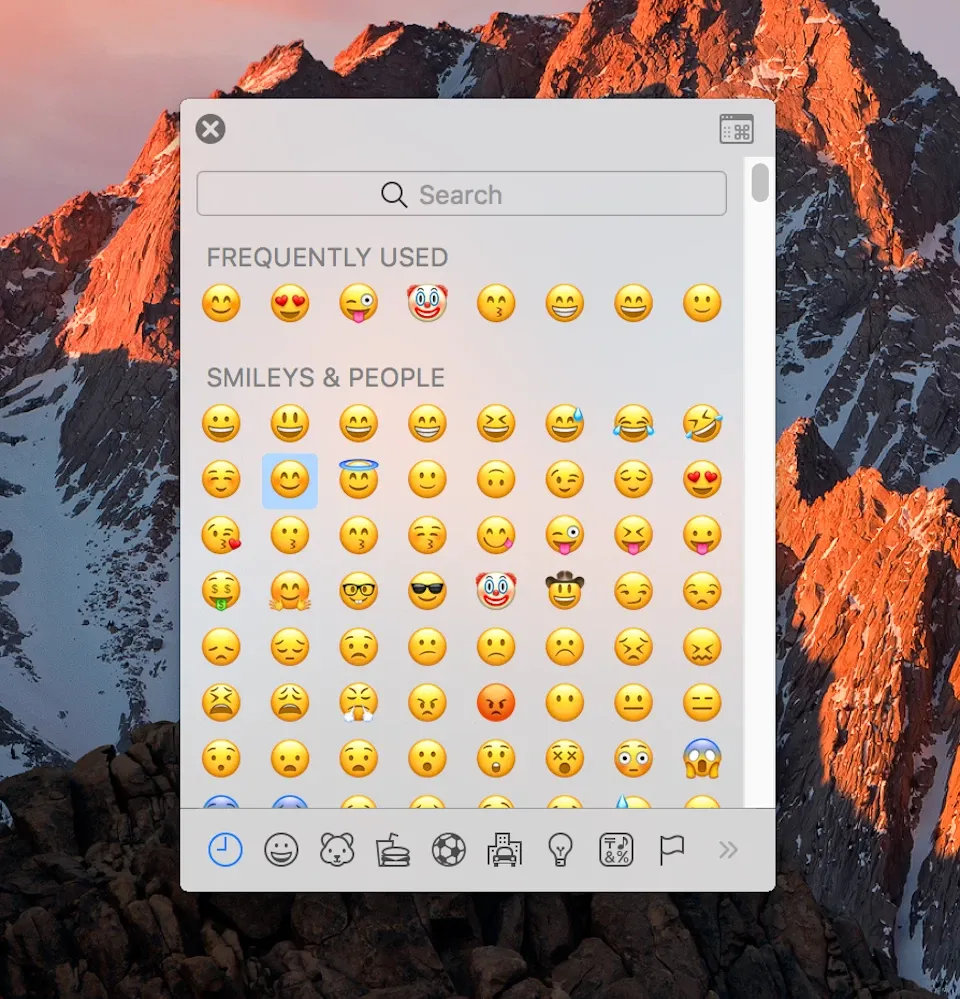 Cách thêm nhanh biểu tượng emoji trên hệ điều hành macOS