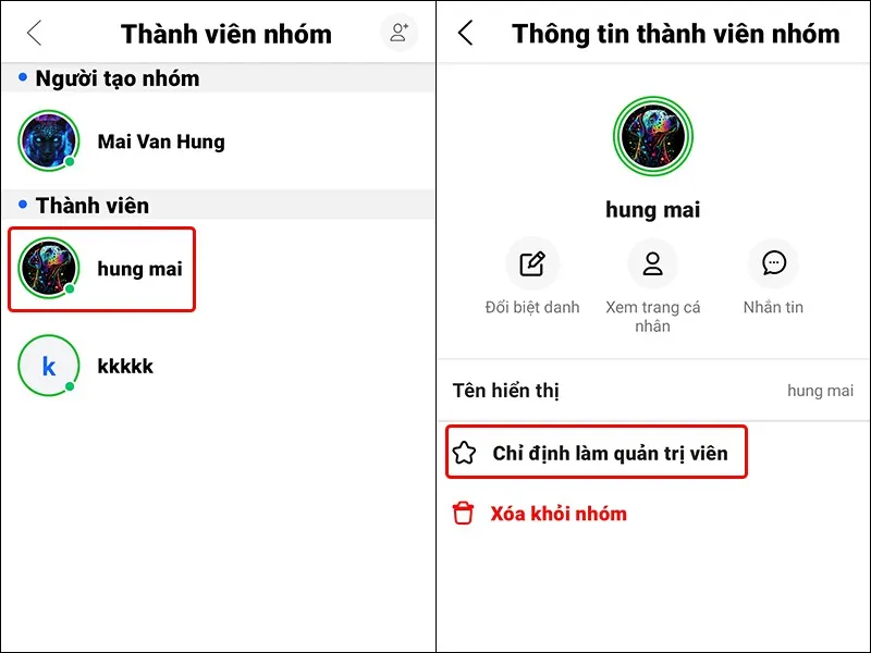 Cách thêm quản trị viên cho nhóm trên Halome vô cùng nhanh chóng và đơn giản