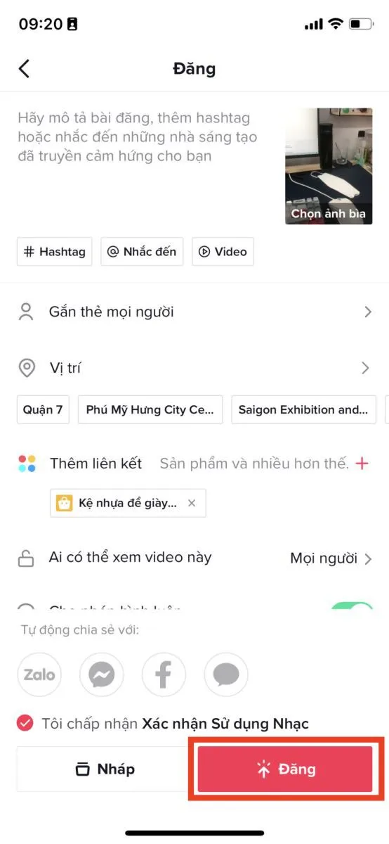 Cách thêm sản phẩm vào video trên TikTok tạo sự thu hút, kích thích mua hàng hơn