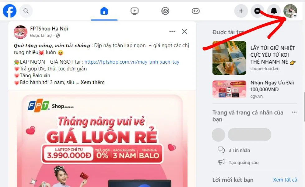 Cách thêm tài khoản Facebook và chuyển đổi tài khoản trên phiên bản ứng dụng năm 2024 