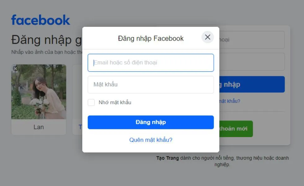 Cách thêm tài khoản Facebook và chuyển đổi tài khoản trên phiên bản ứng dụng năm 2024 