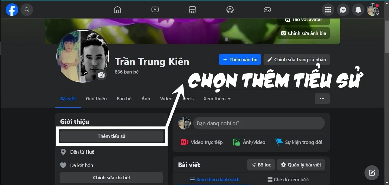 Cách thêm tiểu sử Facebook đầy đủ và chi tiết nhất dành cho những ai quan tâm