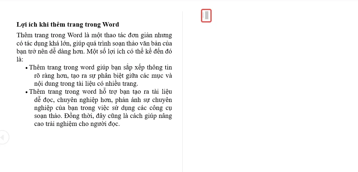 Cách thêm trang, tách trang trong Word trên điện thoại và máy tính