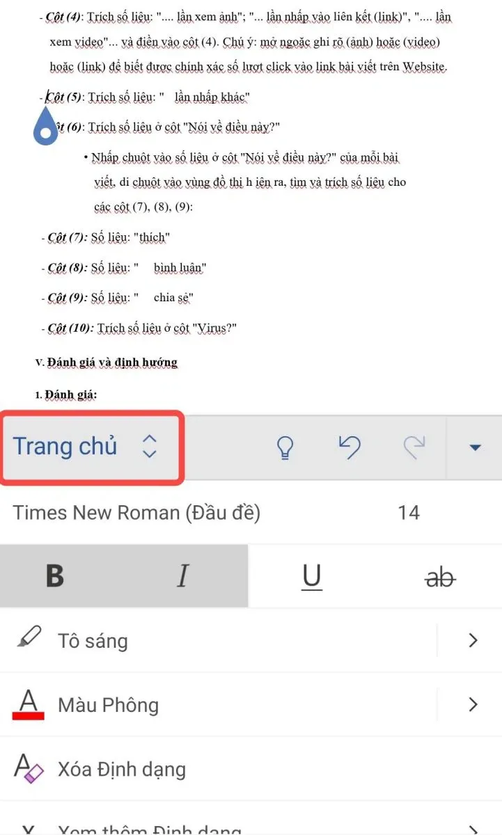 Cách thêm trang, tách trang trong Word trên điện thoại và máy tính