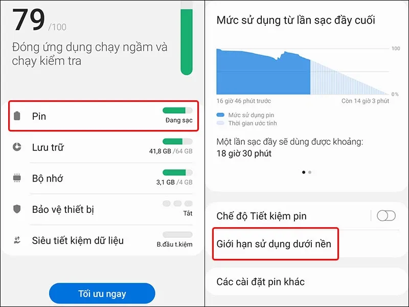 Cách thêm ứng dụng vào chế độ nghỉ sâu trên điện thoại Samsung vô cùng đơn giản