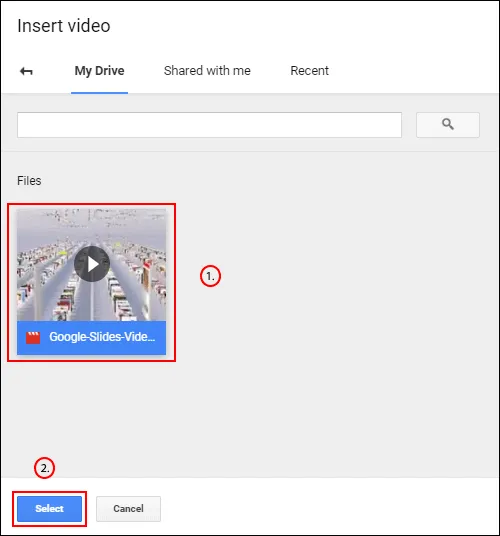 Cách thêm video và nhạc vào Google Slides