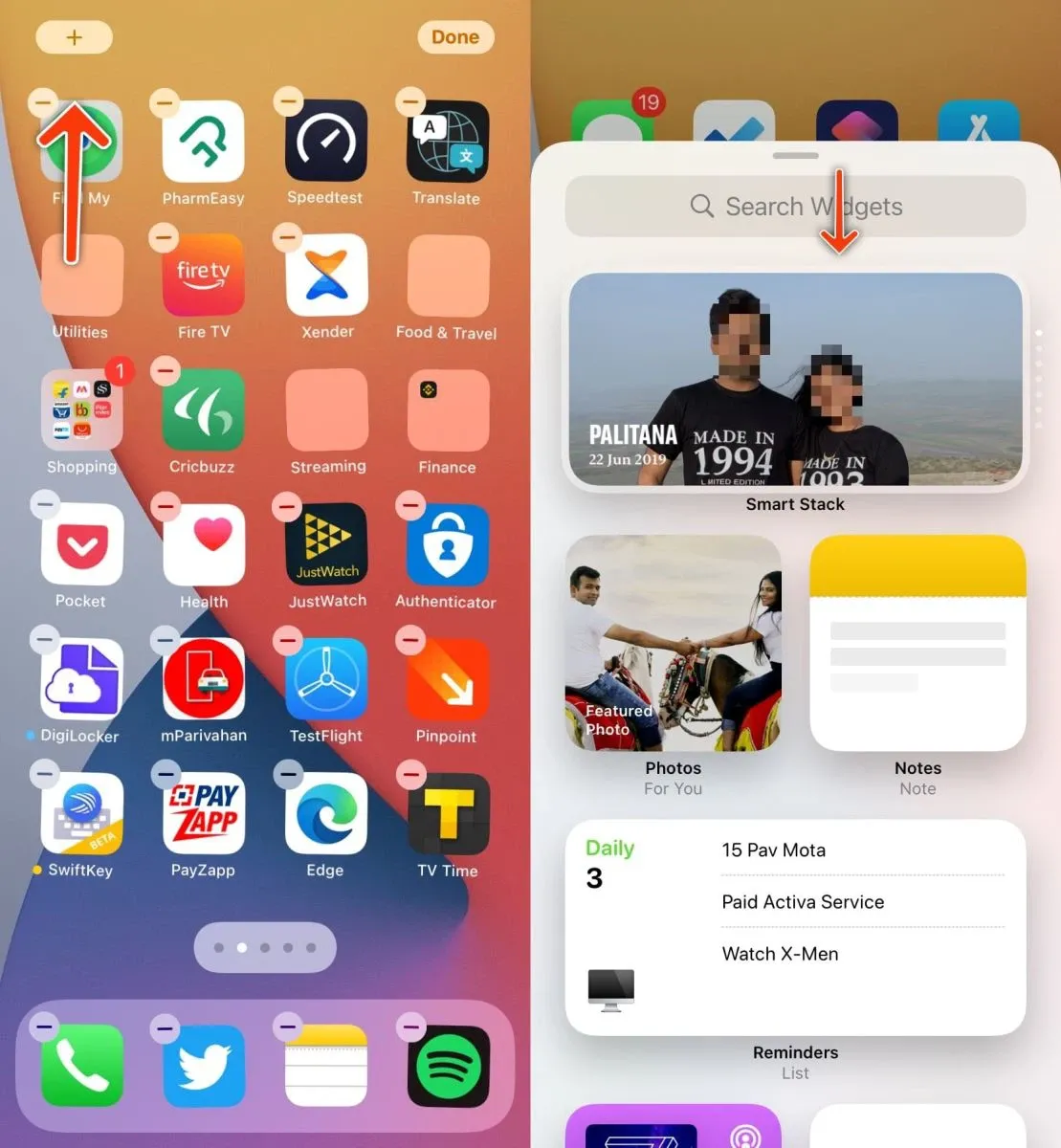 Cách thêm Widget vào màn hình chính trên iOS 14