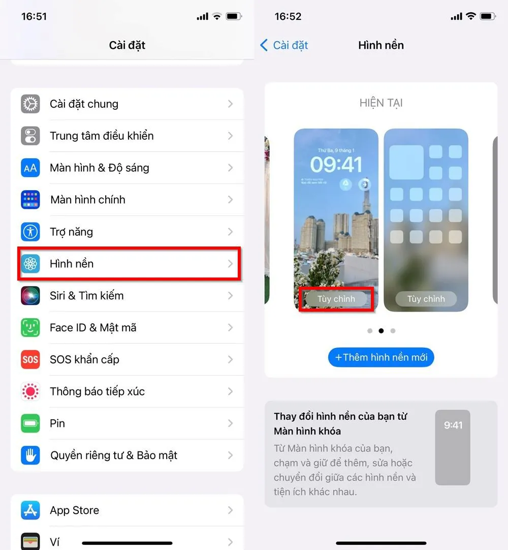 Cách theo dõi thời tiết ngay trên màn hình khoá iOS 16 dễ dàng nắm bắt được tình hình thời tiết