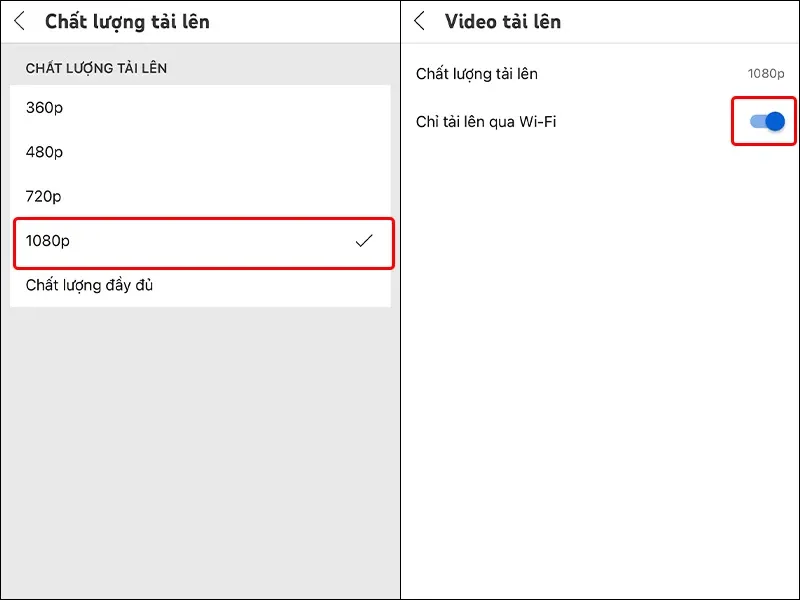 Cách thiết lập chất lượng video tải lên YouTube dễ dàng