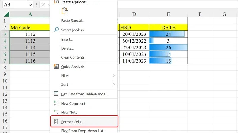 Cách thiết lập định dạng đơn vị trong Excel theo mong muốn của bạn