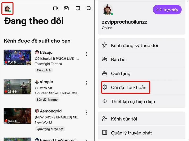 Cách thiết lập xác thực hai yếu tố tài khoản Twitch siêu dễ