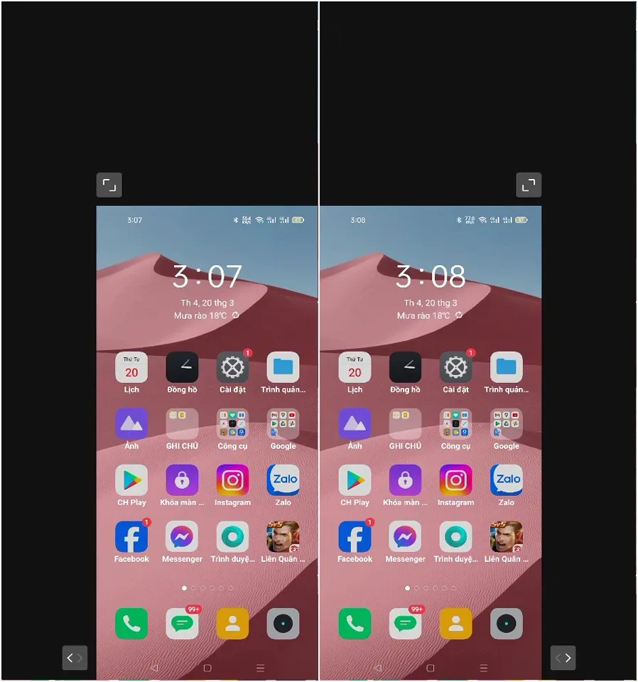 Cách thu nhỏ màn hình điện thoại Android và iPhone để tối ưu không gian ứng dụng