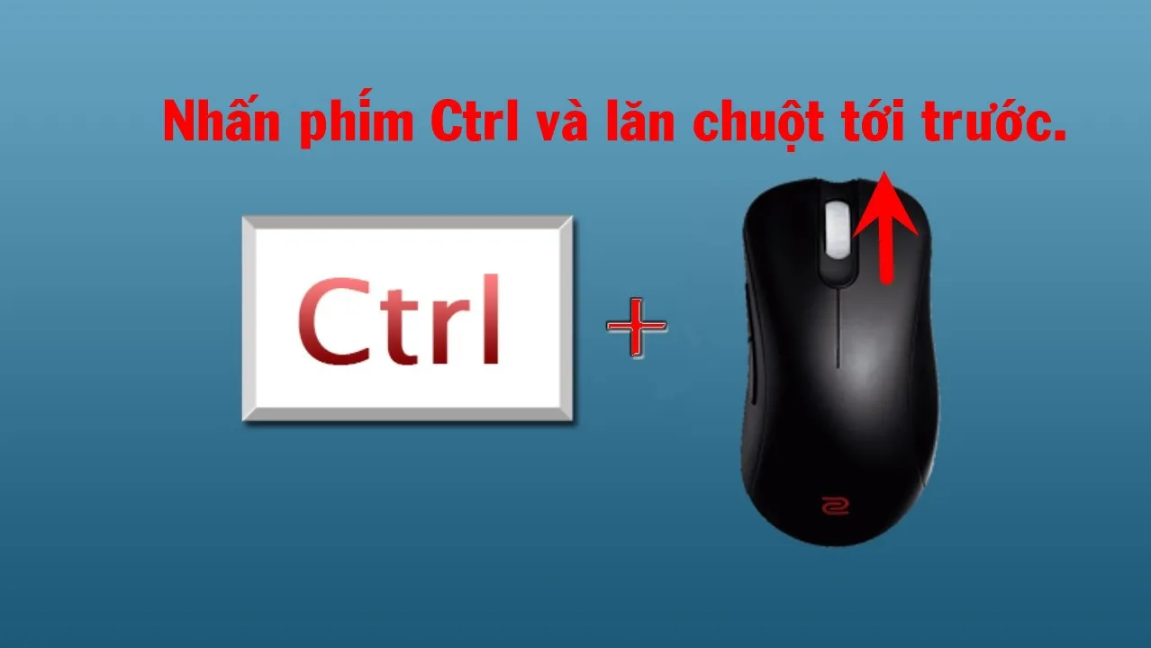 Cách thu nhỏ, phóng to màn hình máy tính siêu dễ