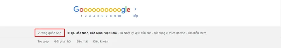 Cách tìm kiếm Google cho ra kết quả trang web nước ngoài