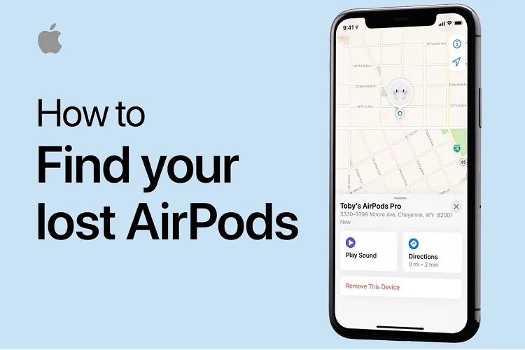 Cách tìm lại AirPods bị lạc mất