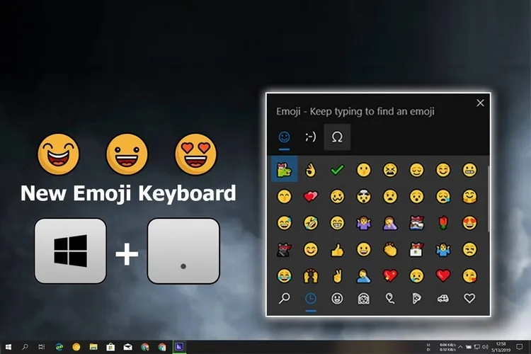 Cách tìm và sử dụng biểu tượng cảm xúc trong Windows 10