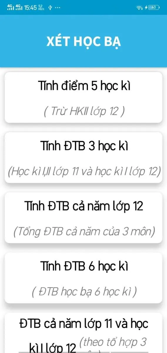 Cách tính điểm trung bình môn học THCS, THPT, Đại học 2023