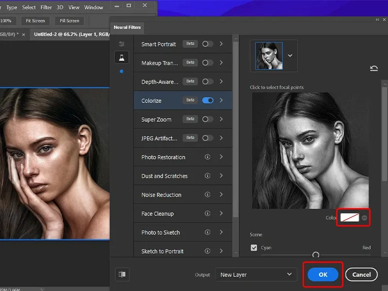 Cách tô màu cho ảnh đen trắng trong Adobe Photoshop 2021