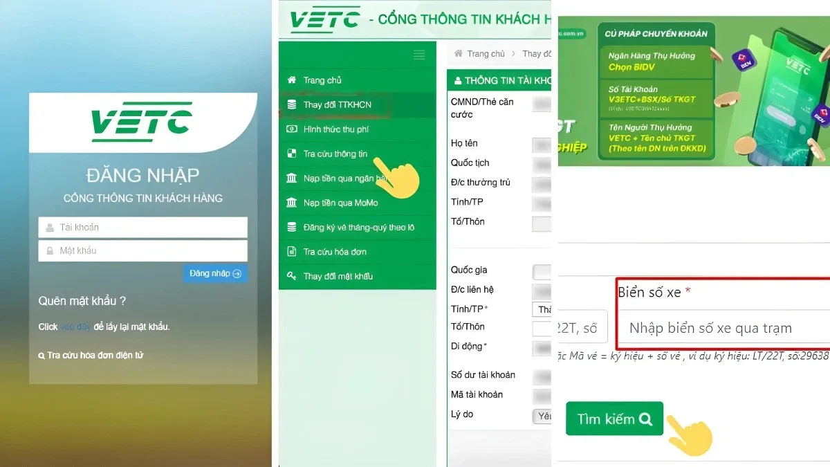Cách tra cứu tài khoản VETC qua biển số xe cực kỳ đơn giản, dễ áp dụng bất cứ lúc nào