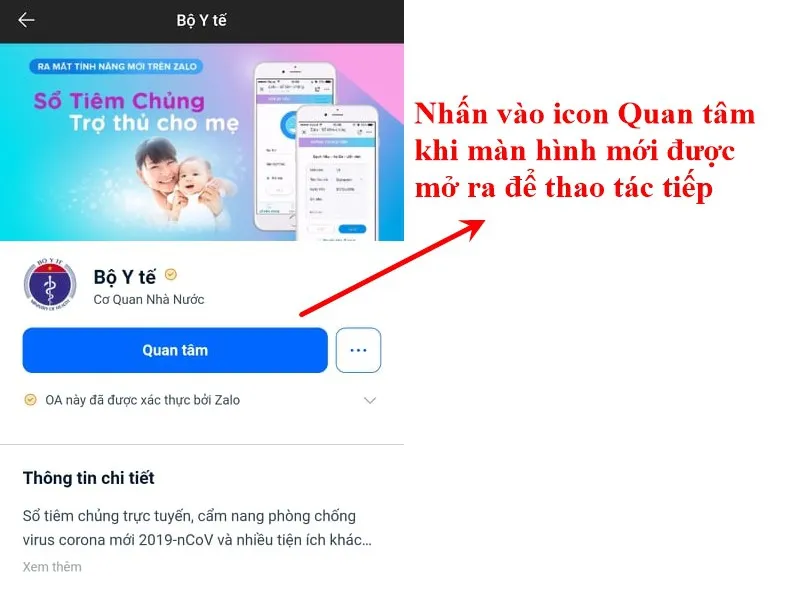 Cách tra cứu tình hình dịch COVID-19 trên Zalo