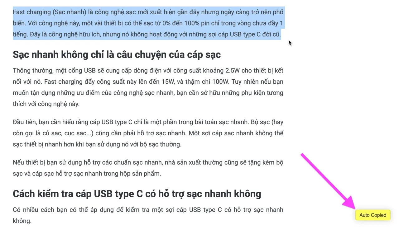 Cách tự động loại bỏ định dạng khi sao chép văn bản trên Chrome, Edge, và Cốc Cốc