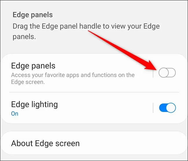 Cách tùy chỉnh và tắt Edge Panels trên Samsung Galaxy S20