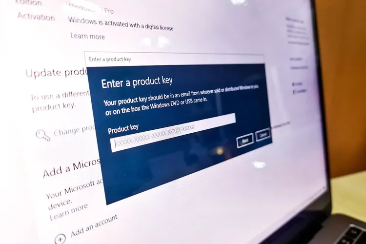 Cách update Product Key Windows 10 mới nhất