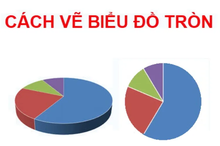 Cách vẽ biểu đồ tròn và hướng dẫn nhận xét cực kỳ đầy đủ