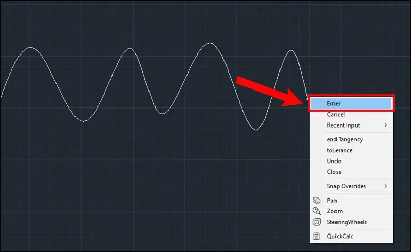 Cách vẽ đường cong trong CAD cực kỳ đơn giản bằng lệnh Spline