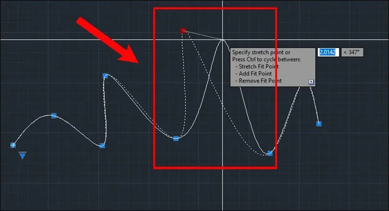 Cách vẽ đường cong trong CAD cực kỳ đơn giản bằng lệnh Spline