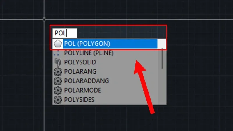 Cách vẽ lục giác trong CAD bằng lệnh Polygon đơn giản, có ví dụ minh hoạ