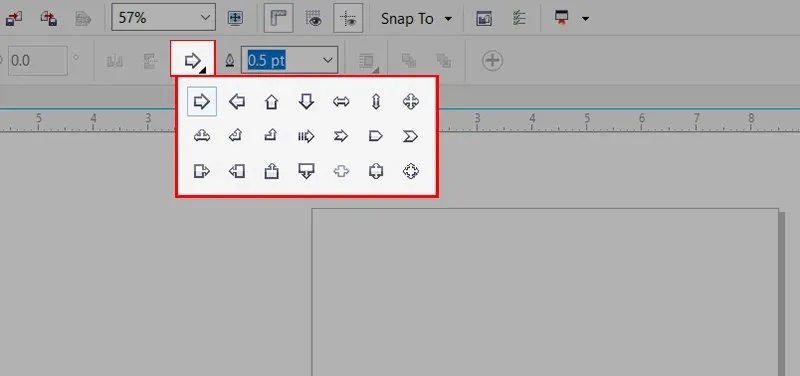 Cách vẽ mũi tên trong Corel siêu đơn giản có thể bạn chưa biết