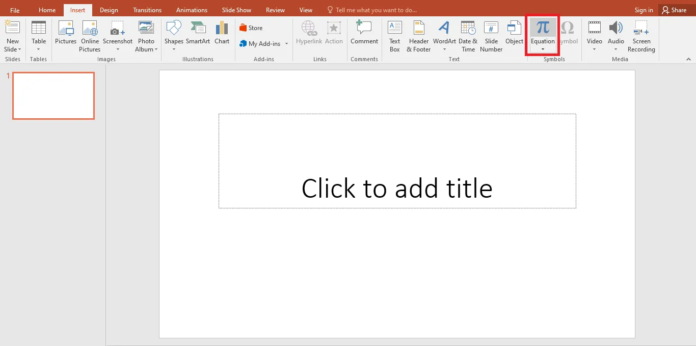 Cách viết phân số trong Powerpoint tại mọi phiên bản