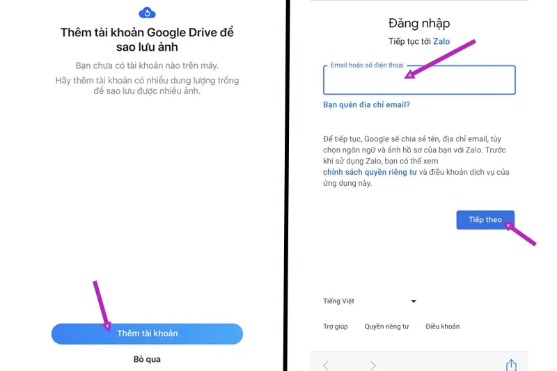 Cách xem ảnh Zalo lưu ở đâu trên Google Drive