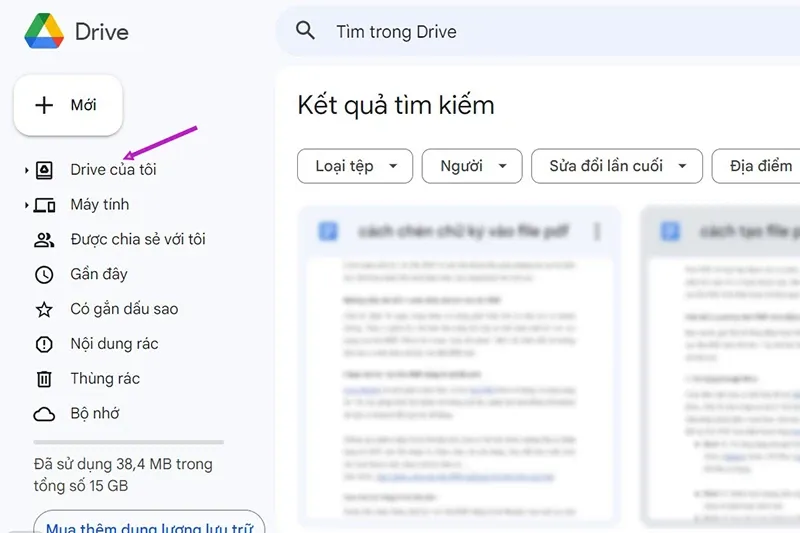 Cách xem ảnh Zalo lưu ở đâu trên Google Drive