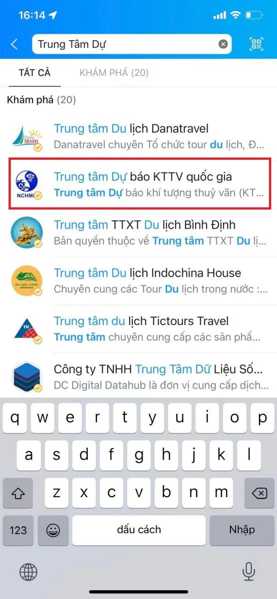 Cách xem dự báo thời tiết ngay trên ứng dụng Zalo giúp bạn nắm bắt tình hình kịp thời