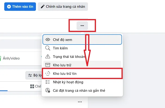 Cách xem lại story trên Facebook đã đăng từ trước cực đơn giản